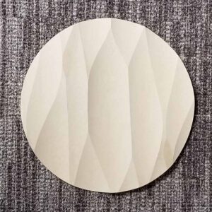 Iceberg Round Sculpted Panel