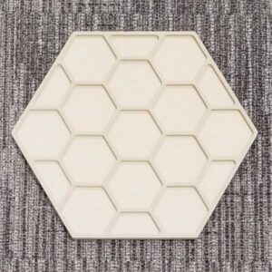 Hexagon Sculpted Panel