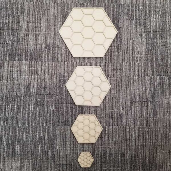 Hexagon Sculpted Panel